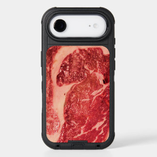 Premium Raw Red Meat | Marbled Steak Macro Photo iPhone 17 Air Case