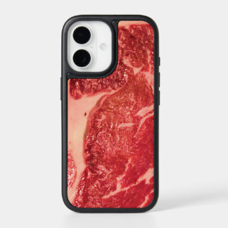 Premium Raw Red Meat | Marbled Steak Macro Photo iPhone 17 Case