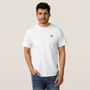 premium relaxed fit white T-shirt for men