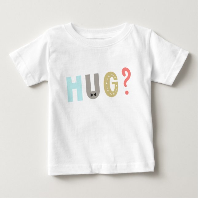 Premium retro | HUG ME | Unique Baby T-Shirt (Front)