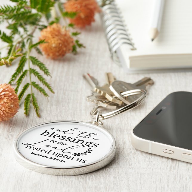 Premium Round Keychain (Side)