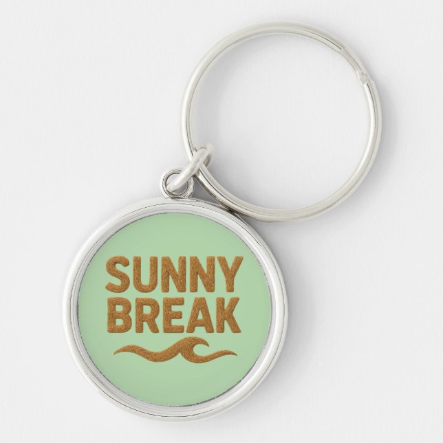 Premium Round, Small (1.44") Keychain (Front)