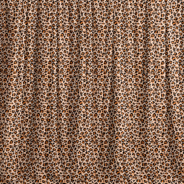 Premium Seamless Wild Safari Cat Animal Print Blackout Curtains (Creator Uploaded)