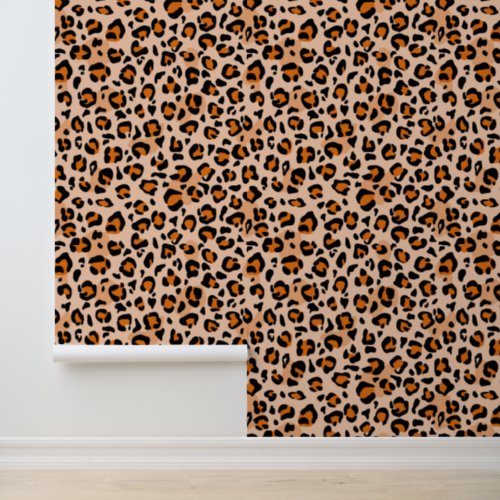 Premium Seamless Wild Safari Cat Animal Print Wallpaper