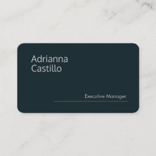 Premium Silk Minimalist Business Card
