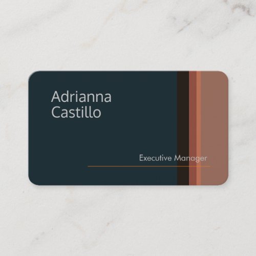 Premium Silk Minimalist Modern Plain Business Card