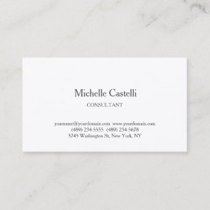 Premium Silk Professional Unique Classical Simple Business Card