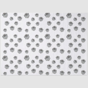 Premium Silver Gift Boxes Elegant Holiday Party Tissue Paper