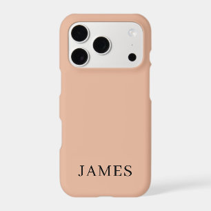 Premium Solid Color iPhone 17 Pro Case
