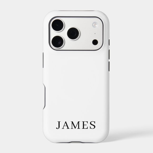 Premium Solid Color iPhone Case (Back)