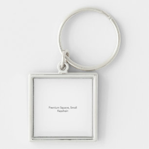 Premium Square, Small Keychain