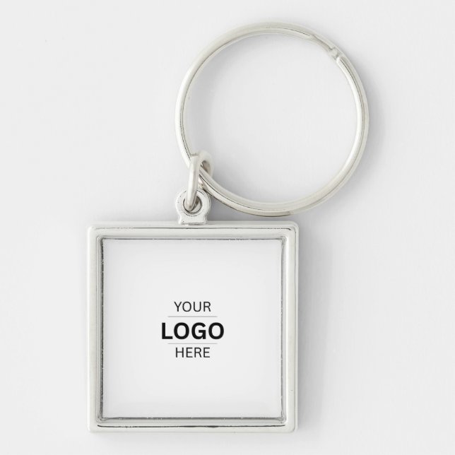 Premium Square, Small Keychain (Front)