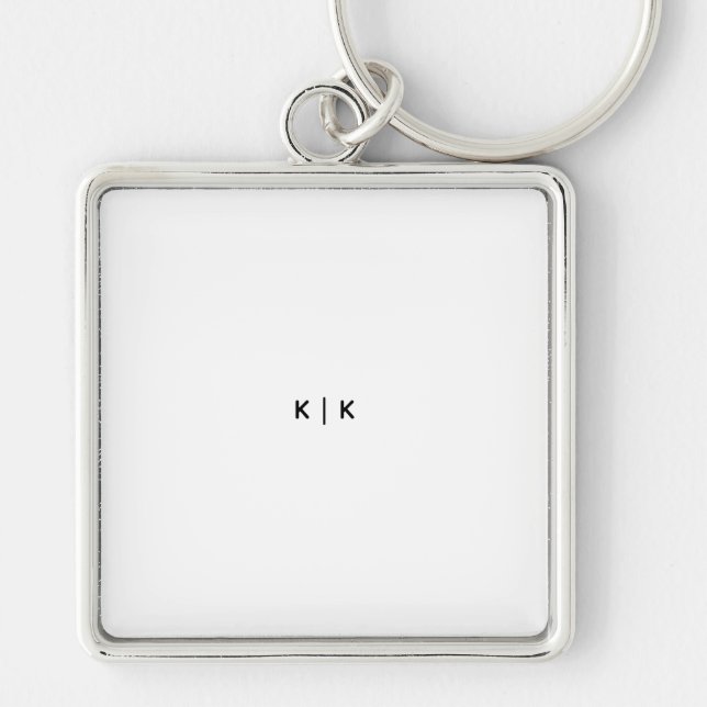 Premium Square, Small Keychain (Front)
