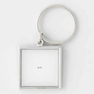 Premium Square, Small Keychain