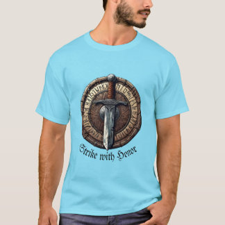 Premium sword printed men's t-shirt
