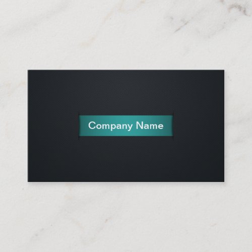 Premium (Turquoise) Slit Effect Business Cards