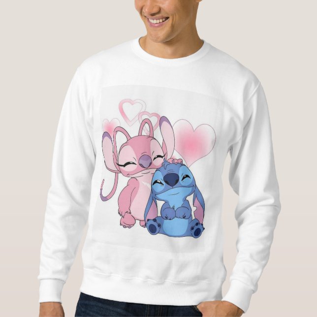 "Premium White Shirt_Sleek Design for Urban Style" Sweatshirt (Front)