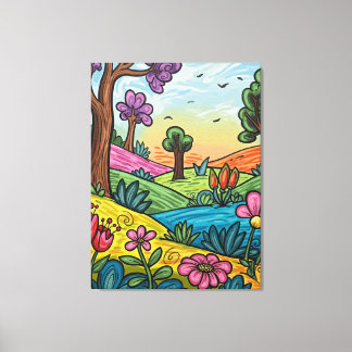 Premium Wrapped Canvas 30" x 40" Print