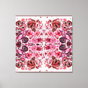Premium Wrapped Canvas (Gloss) Passion Red Print