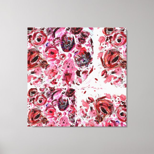 Premium Wrapped Canvas (Gloss) Passionred Print (Front)