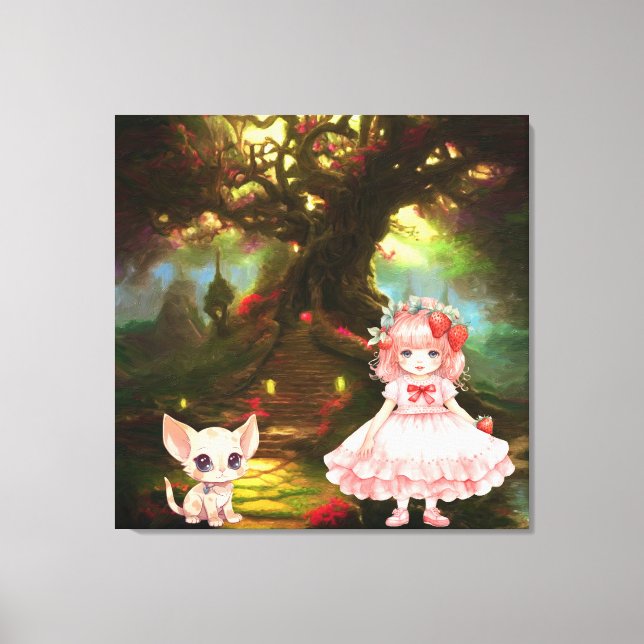 Premium Wrapped Canvas (Gloss) Print (Front)