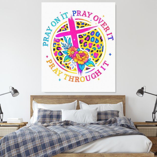 Premium Wrapped Canvas (Gloss) Print (Insitu(Bedroom))