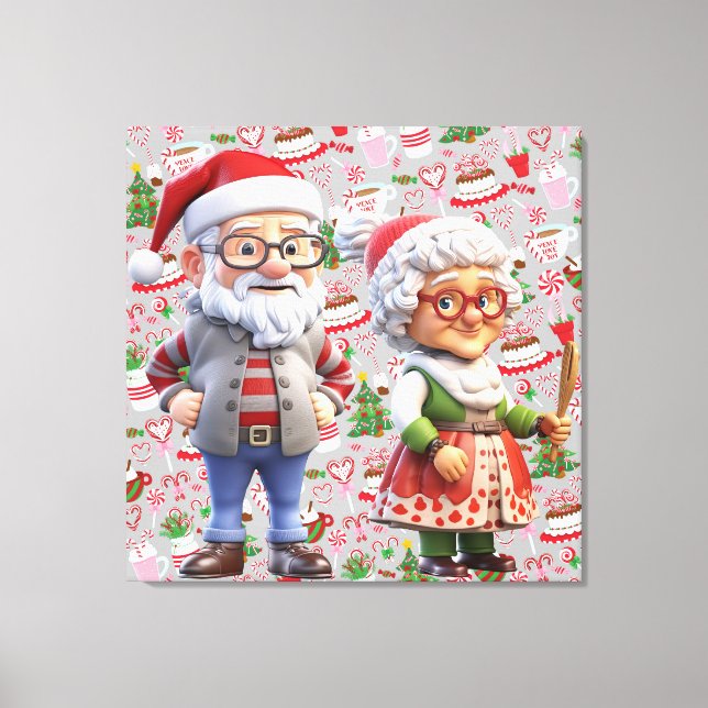 Premium Wrapped Canvas (Gloss) Print (Front)