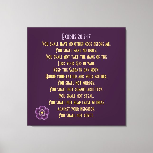 Premium Wrapped Canvas (Gloss) Print (Front)