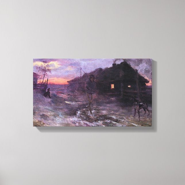 Premonition by Henryk Weyssenhoff, probably from 1 Canvas Print (Front)