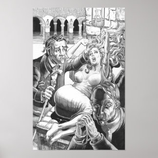 Premonition in the Catacombs Poster