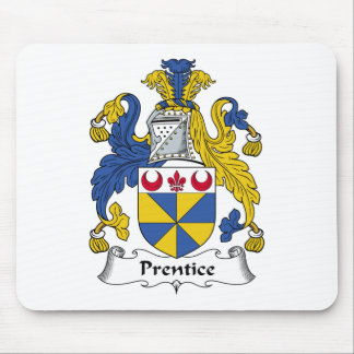 Prentice Family Crest Mouse Pad