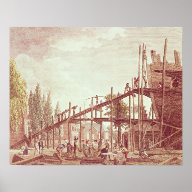 Preparation for War to Defend Commerce Poster (Front)