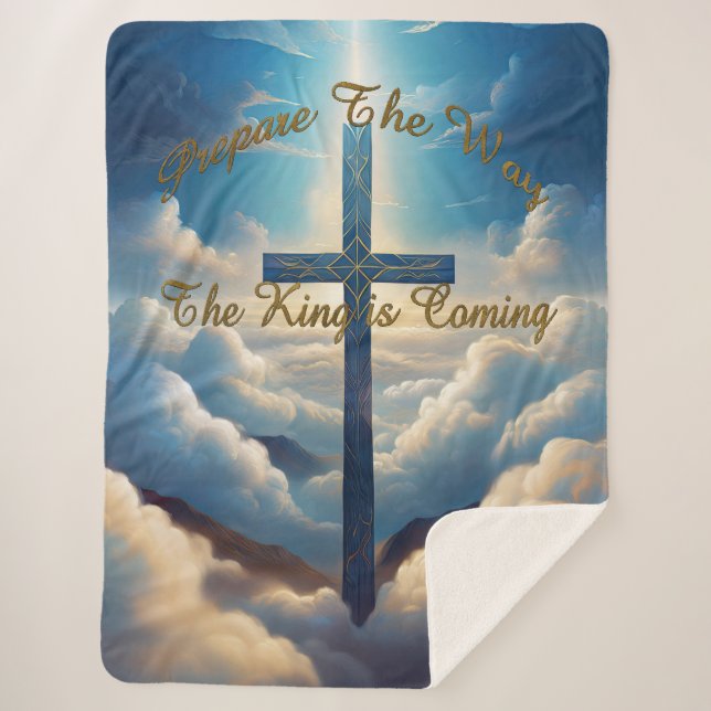 Prepare The Way Sherpa Blanket (Front)