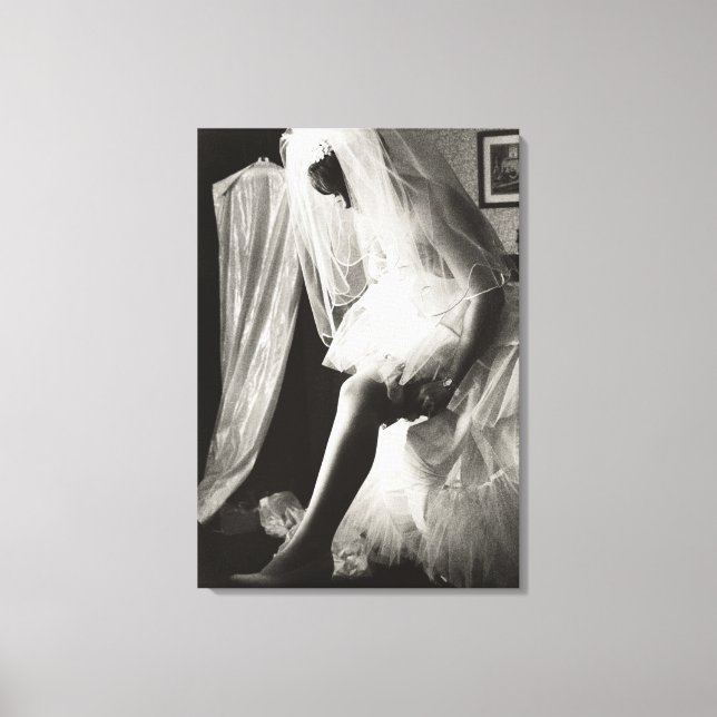 <Preparing> by Kim Koza Canvas Print (Front)