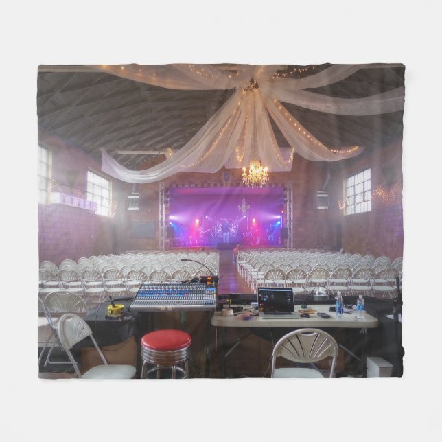 Preparing for a Concert Fleece Blanket (Front (Horizontal))