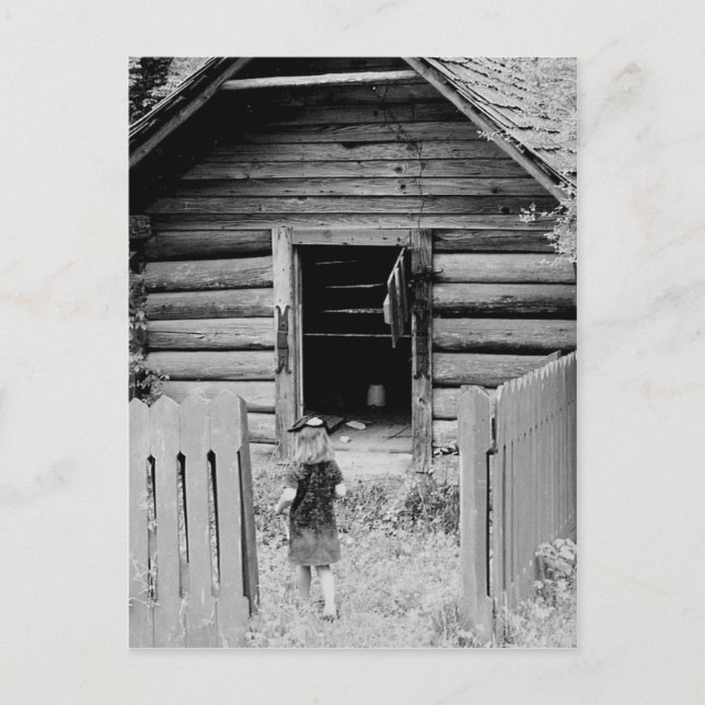 Preparing for Spring Cleaning Postcard (Front)