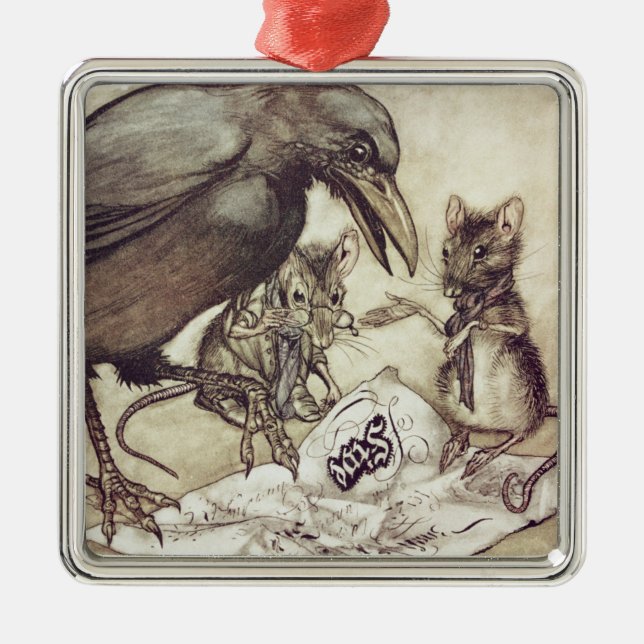 Preposterous!" cried Solomon in a rage" Metal Ornament (Front)