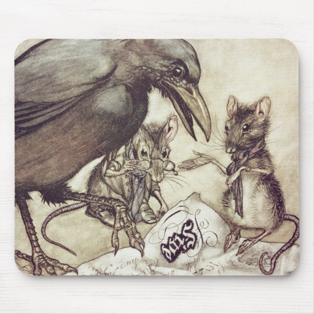 Preposterous!" cried Solomon in a rage" Mouse Pad (Front)