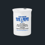 PREPPER 00001 DRINK PITCHER<br><div class="desc">PREP--YKYAPI-- 00001 You Carry More Food & Medicine In The Trunk Of Your Car</div>