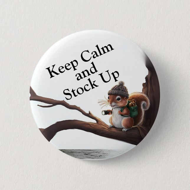 Prepper pin squirrel away be prepared (Front)