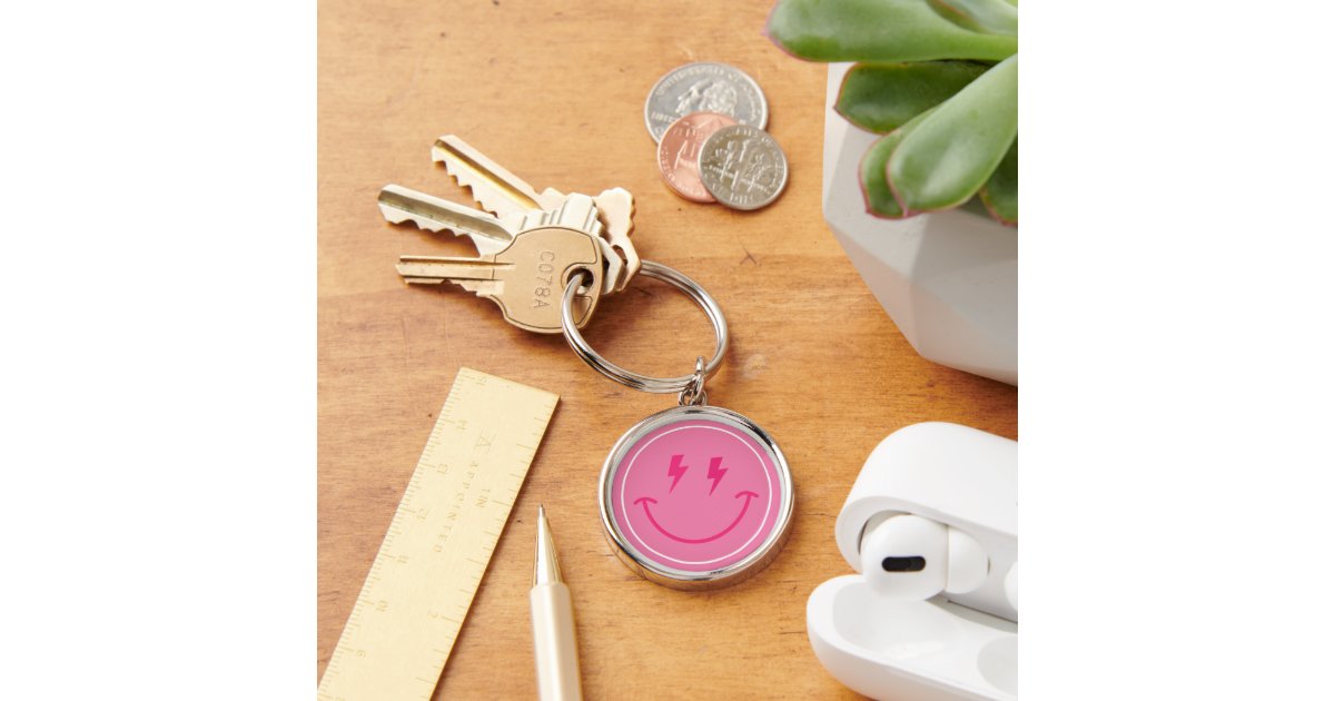 HOWDY Cowgirl Motel Style Preppy Keychain 