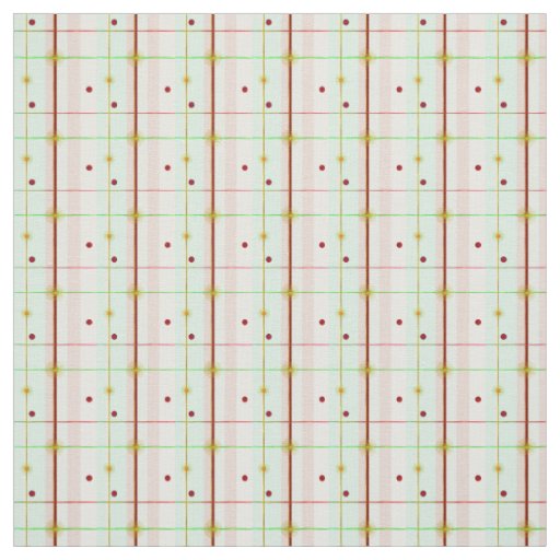 Preppy Atomic Age Plaid Fabric