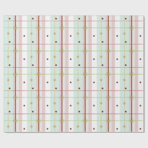 Preppy Atomic Age Wrapping Paper