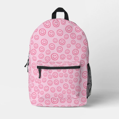 Preppy Backpack Aesthetic School Supplies Printed Backpack