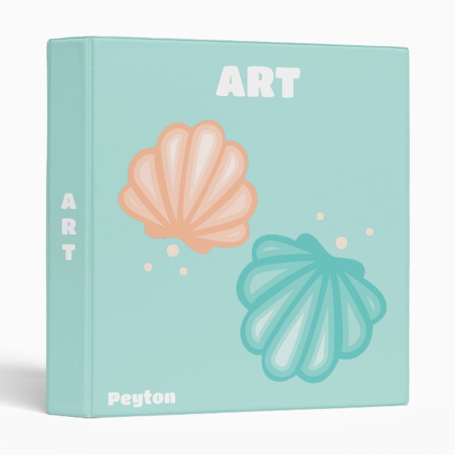 Preppy Beach Binder (Front/Spine)