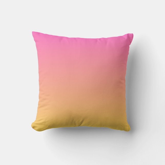 Preppy Beach  Throw Pillow (Front)