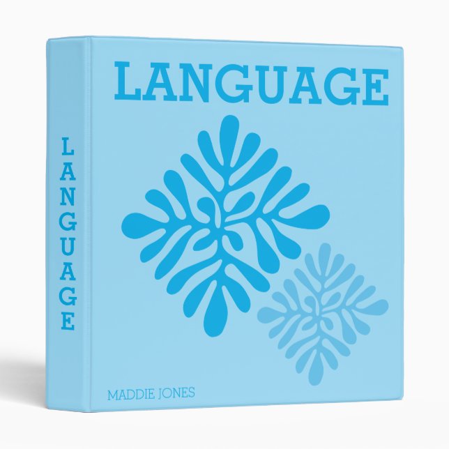 Preppy Binder (Front/Spine)