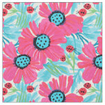 Preppy Blooms and Bugs Bliss. Fabric