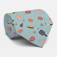 Preppy Bold Pickleball! Colorful Pattern in Blue