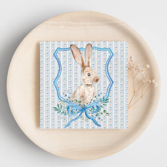 Texas2Step Preppy Bunny Napkin